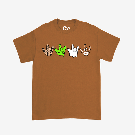 ILY halloween Pattern Tee