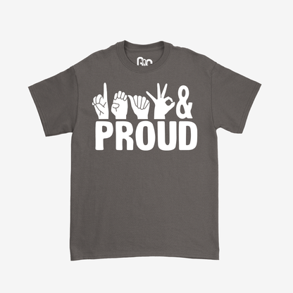 Deaf & proud Tee
