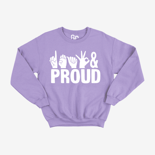Deaf & Proud Crewneck