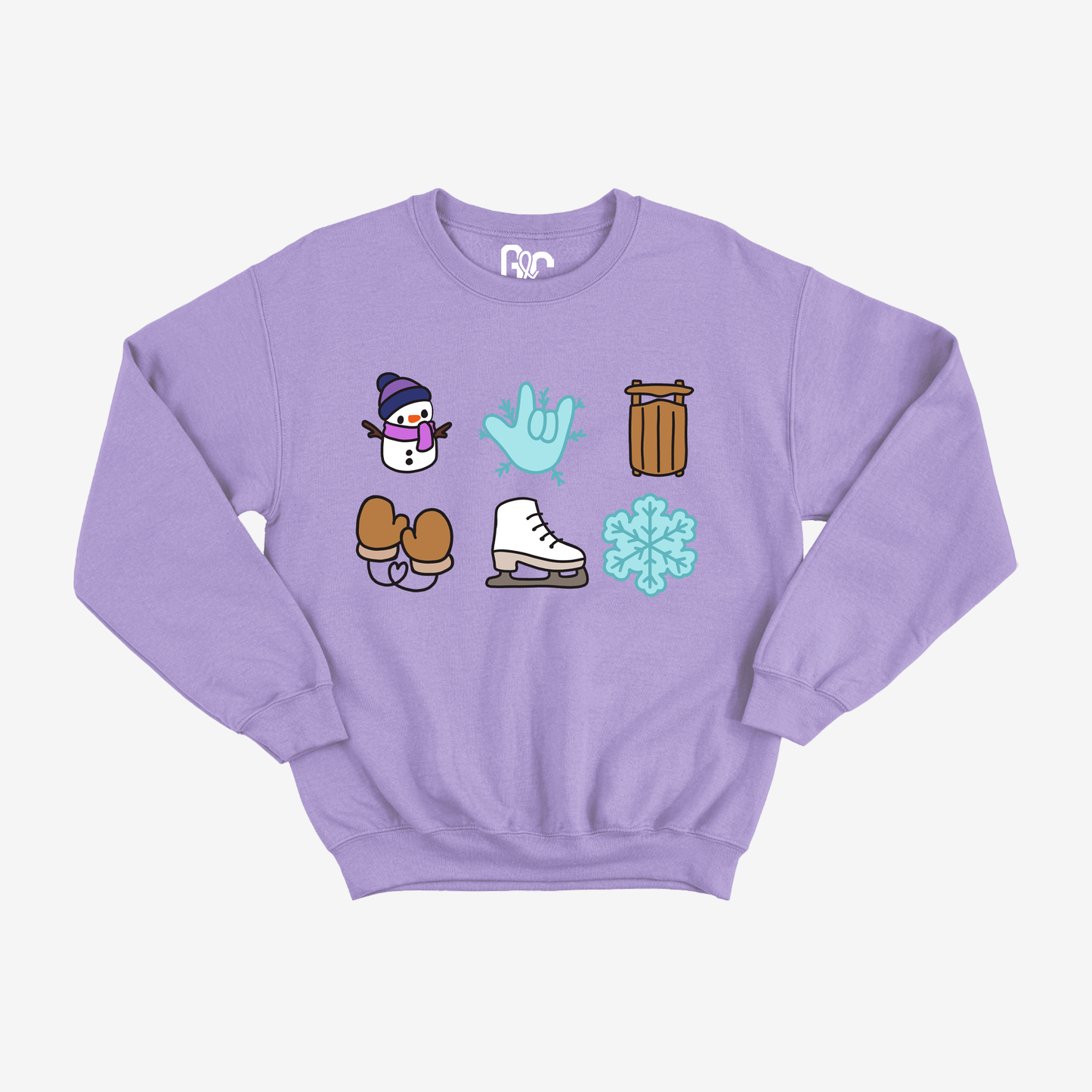 Frosty ILY Crewneck