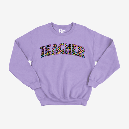 Teacher Alphabet Crewneck