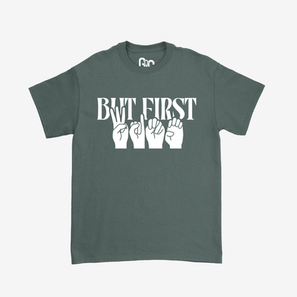 But First Wine tee
