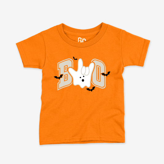 Boo & ILY Ghost Toddler Tee