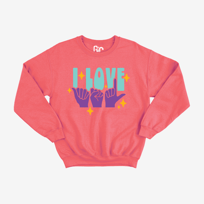 I love ASL Crewneck