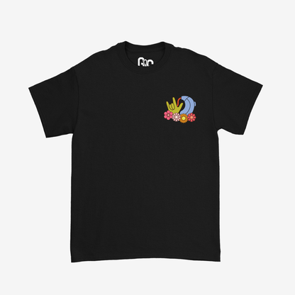 Floral ILY Hearing Aid Tee