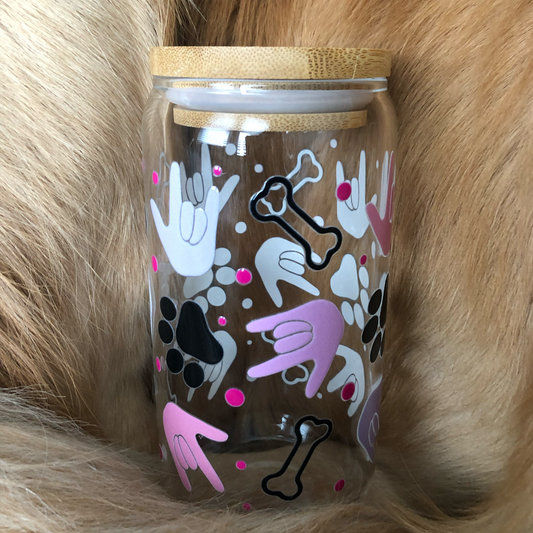 Dog & ILY  Beer can