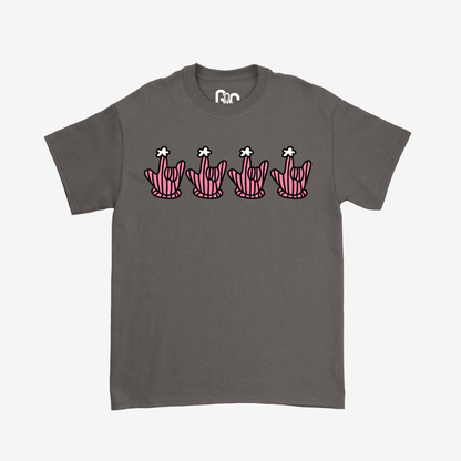 Pink Winter ILY Hat Tee