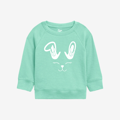 Bunny Smile Toddler Crewneck
