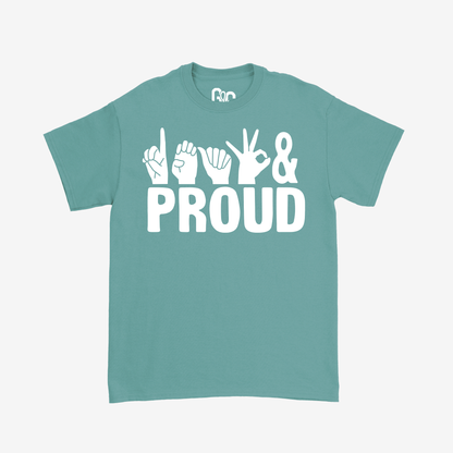 Deaf & proud Tee