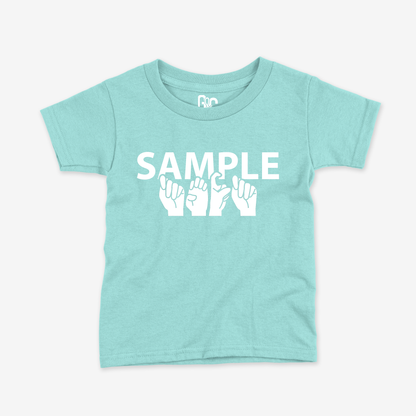 Custom Personalized Toddler Tee