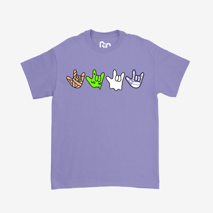 ILY halloween Pattern Tee