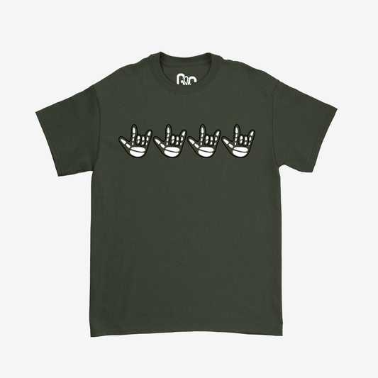 ILY Skeleton Tee