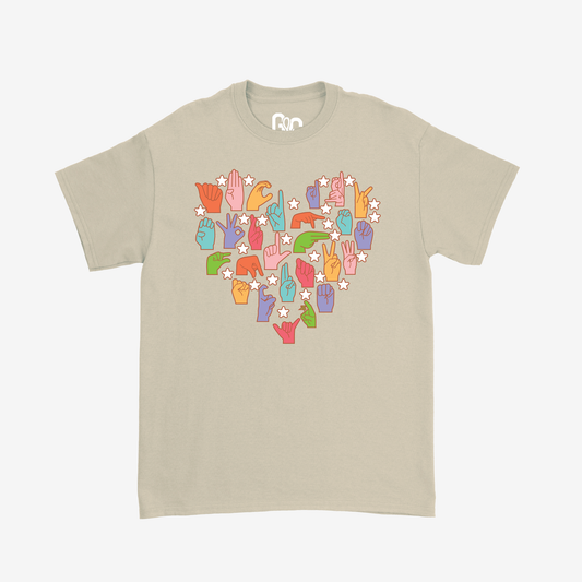 Heart of Alphabet Tee