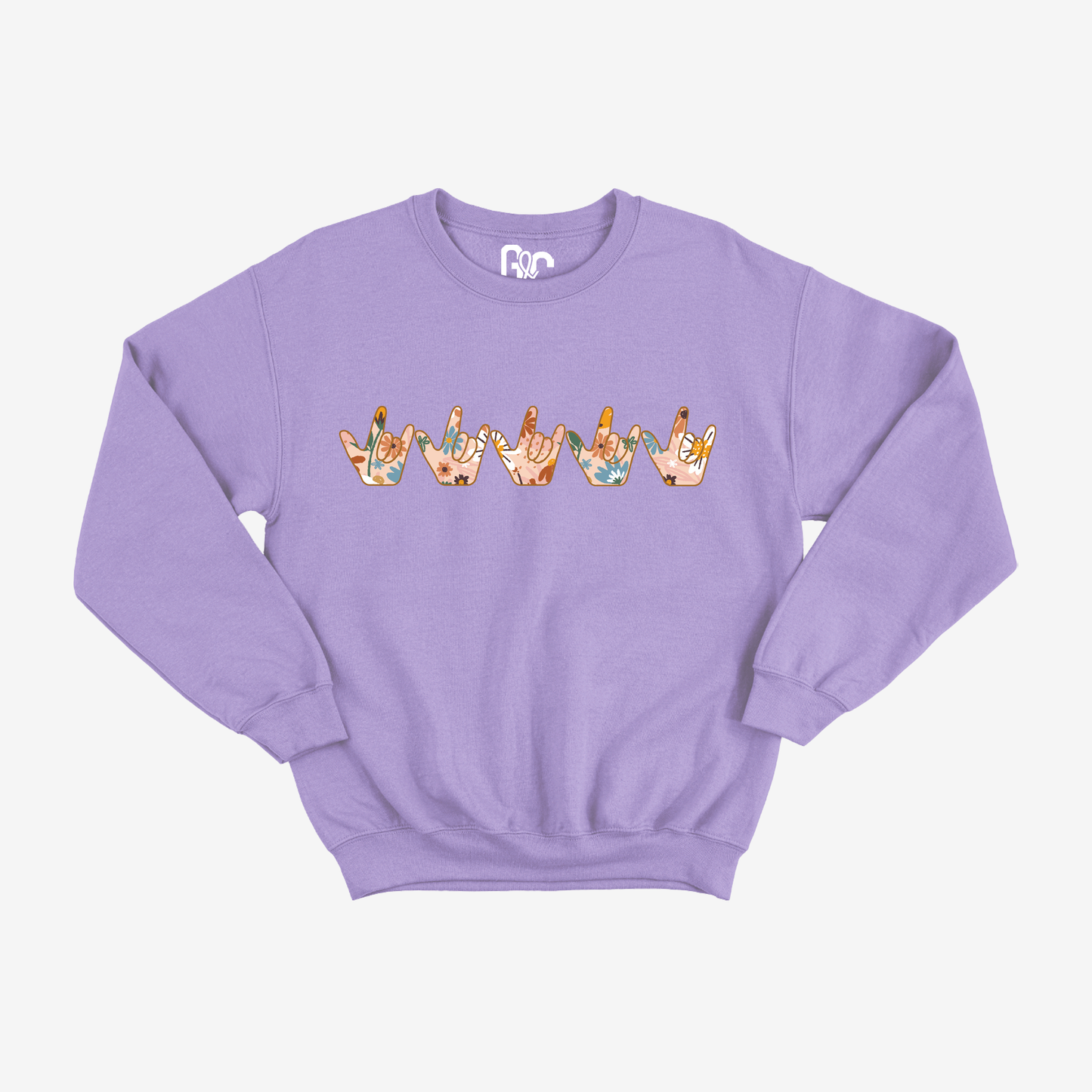 Blooming ILY Crewneck