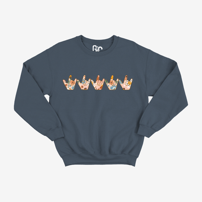 Blooming ILY Crewneck