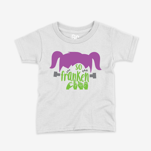 Girl Franken Toddler Tee
