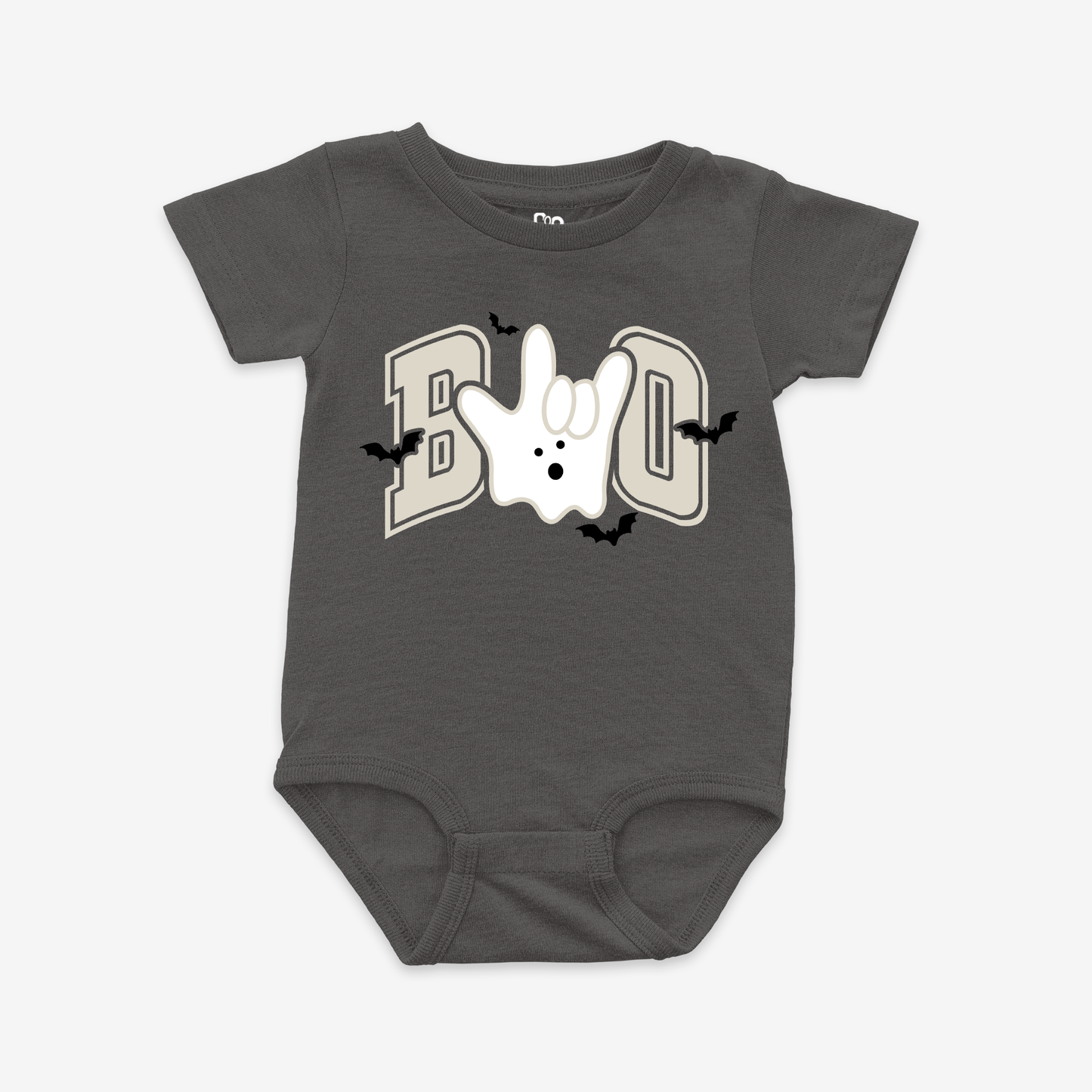 Boo & ILY Ghost Onesie Tee