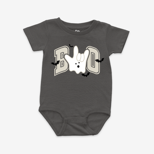 Boo & ILY Ghost Onesie Tee