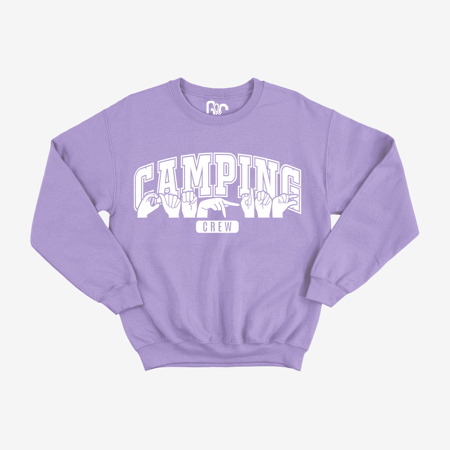 Camping crew Crewneck