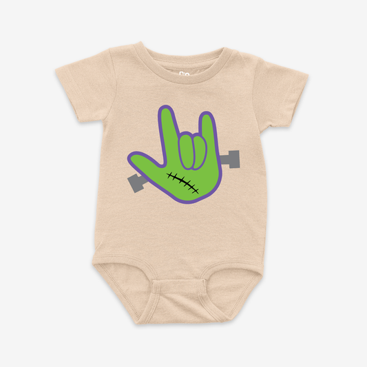 ILY Franken Onesie Tee