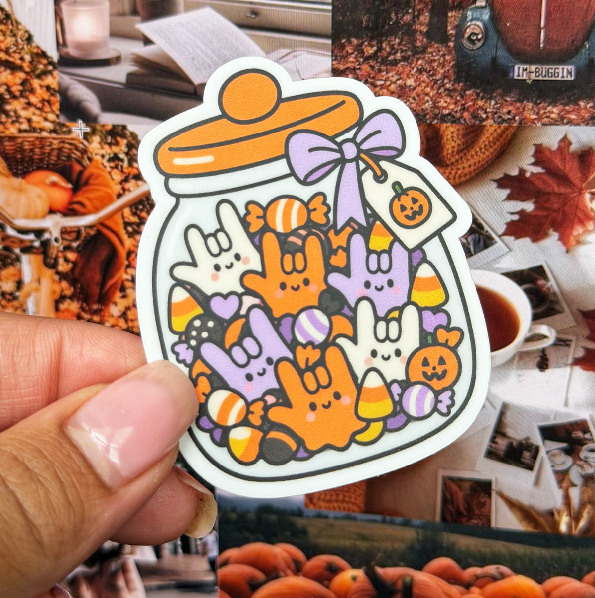 Halloween ILY Candy Jar
Sticker