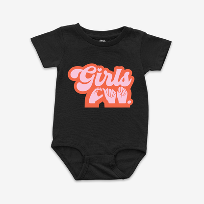 Girls Can Onesie Tee