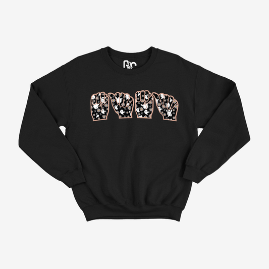 Mama ILY Ghostly Crewneck