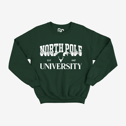 North Pole University Crewneck