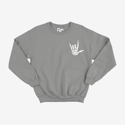 Skeleton ILY Crewneck