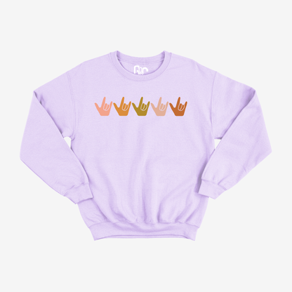 ILY Coloful Crewneck