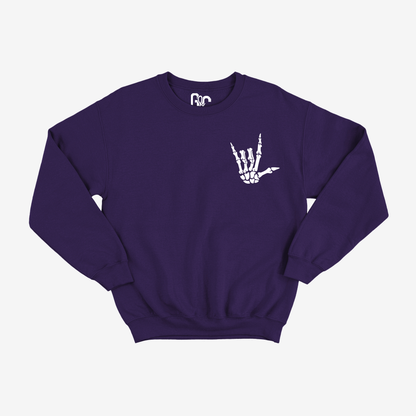 Skeleton ILY Crewneck