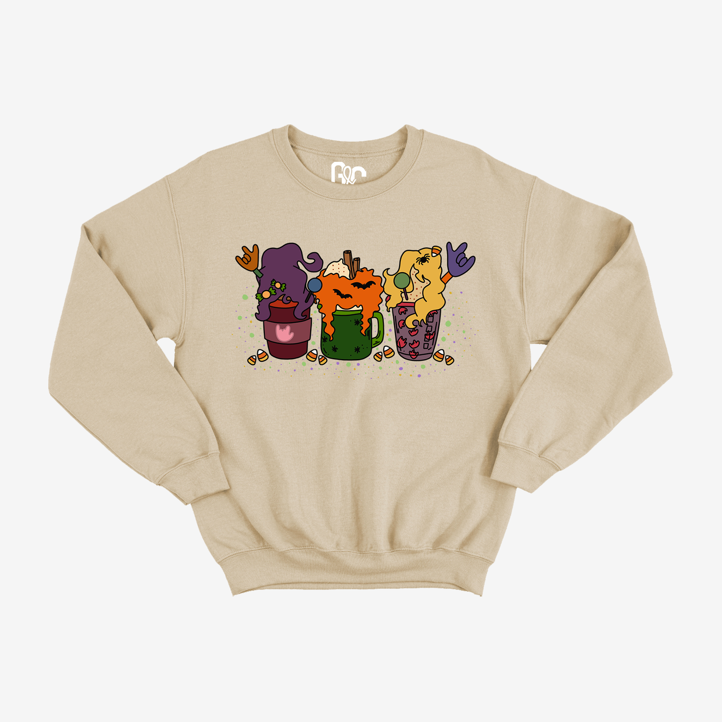 Houcs Pocus Halloween Coffee Crewneck