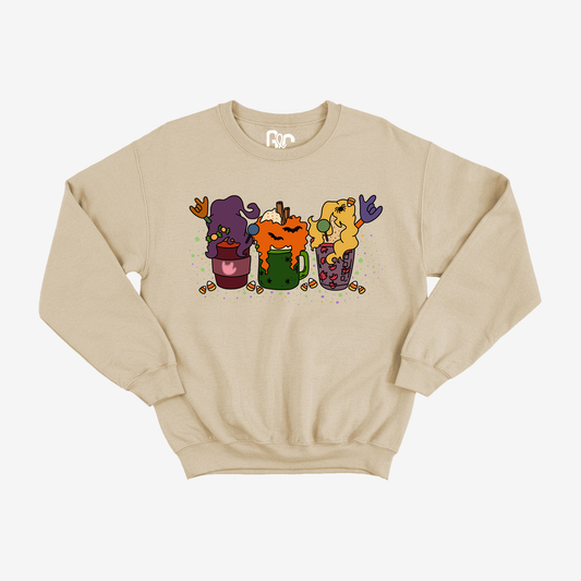Houcs Pocus Halloween Coffee Crewneck