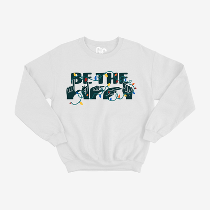 Be the Light Youth Crewneck