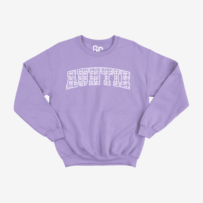 Auntie Varsity ILY Crewneck