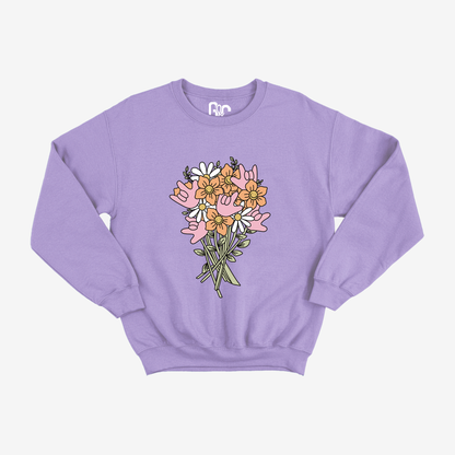 ILY Flower Crewneck