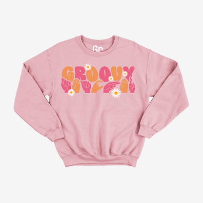 Groovy Teacher Crewneck