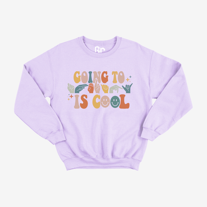 Going To Therapy Is Cool Crewneck