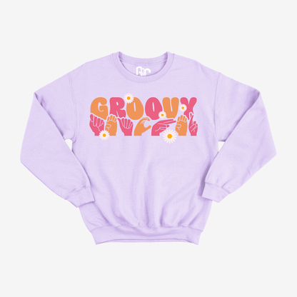 Groovy Teacher Crewneck