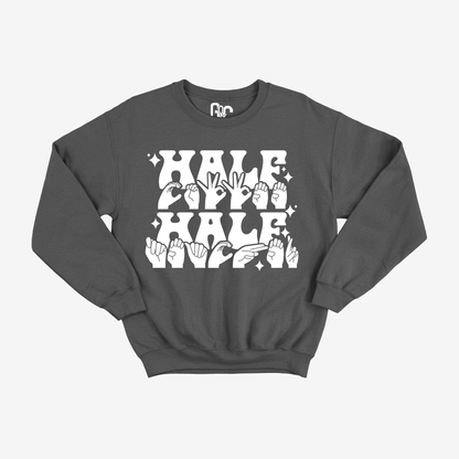 Half Coffee Half Teacher Crewneck