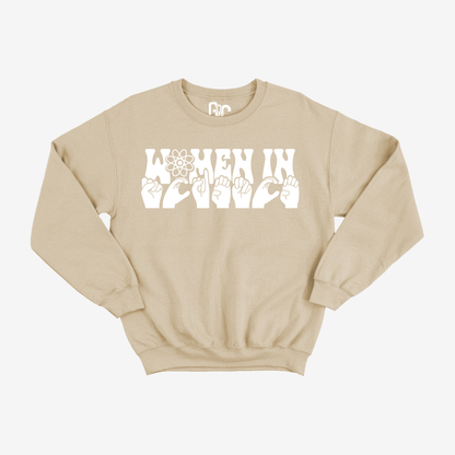 Women in Science Crewneck
