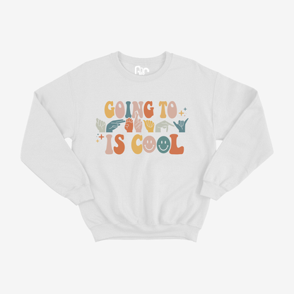 Going To Therapy Is Cool Crewneck