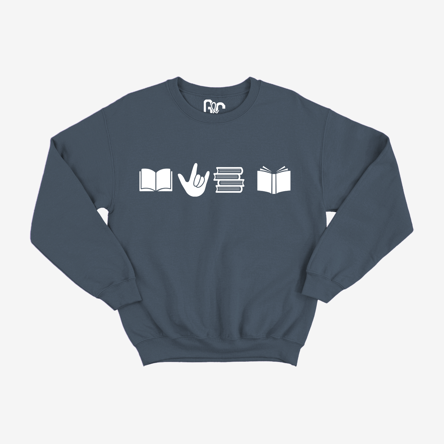 Book ILY Doodle Crewneck
