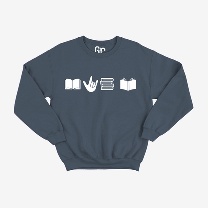 Book ILY Doodle Crewneck