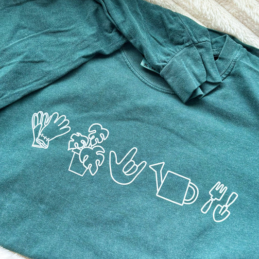 Plant Doodle Long Sleeve