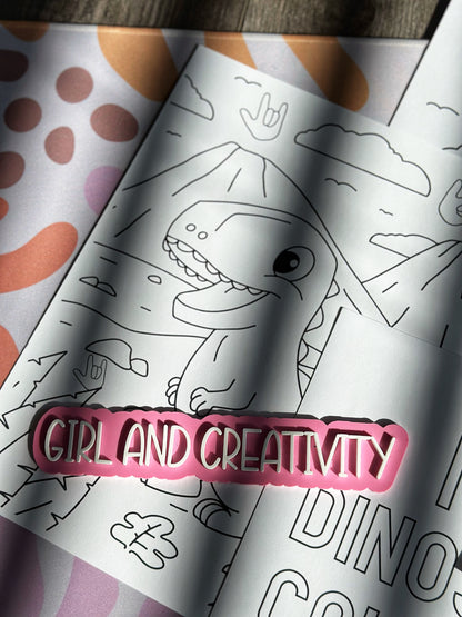 Dinosaur Coloring Sheet