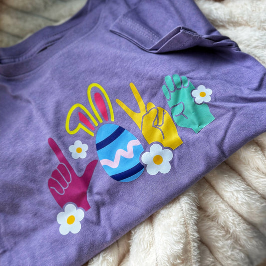 Bunny Love Toddler Tee