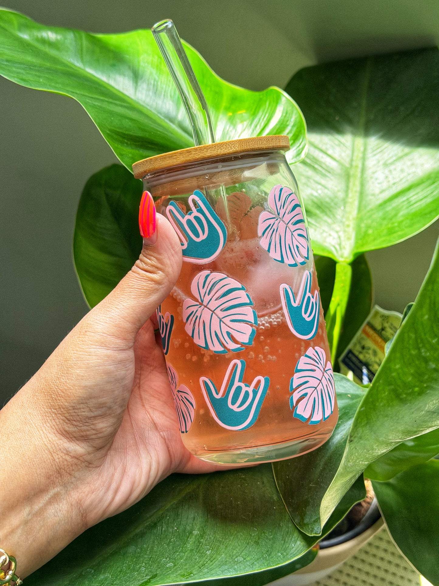 Monstera ILY Beer Can