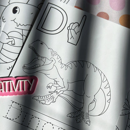 Dinosaur Coloring Sheet