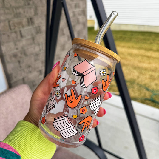 Bookish ILY Beer Can